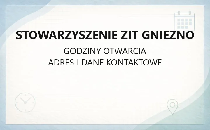 Stowarzyszenie ZIT Gniezno - kontakt, członkowie, strategia rozwoju