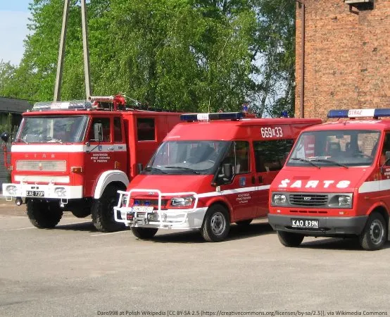 Straż Pożarna uroczyście obchodzi Narodowe Święto Niepodległości w Gnieźnie