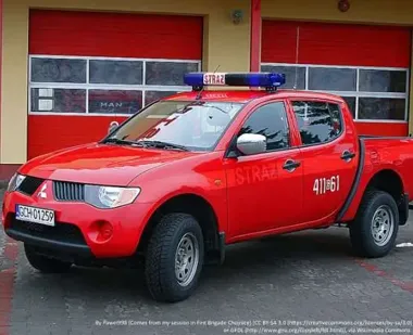 Czołowe zderzenie na DK 15 - obwodnica Gniezna, jedna osoba nie żyje