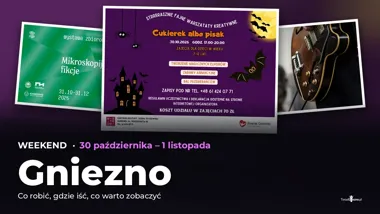Weekend w Gnieźnie: wydarzenia 30 października – 1 listopada – okładka przeglądu weekendowego