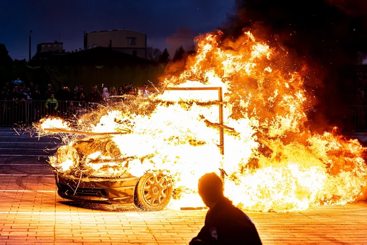 Gniezno stanie w ogniu. Kaskaderskie show, przejdzie do historii miasta