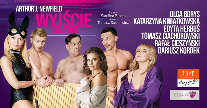 Grafika promocyjna wydarzenia Gniezno: Wyjście awaryjne — oddam kochanka w dobre ręce