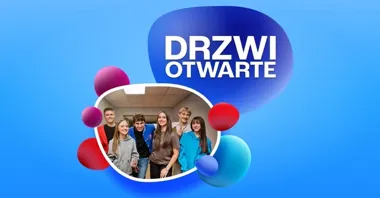 Grafika promocyjna wydarzenia Drzwi Otwarte TEB Liceum i Technikum Gniezno — spotkanie informacyjne dla rodziców ósmoklasistów