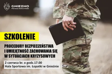 W Gnieźnie pokażą, jak reagować, gdy zawyją syreny i zgaśnie prąd