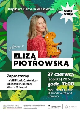 Kapibara Barbara przyciąga Elizę Piotrowską do Gniezna