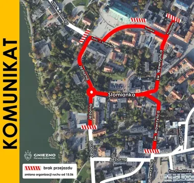 Słomianka i sąsiednie ulice będą zamknięte. Ruszają objazdy