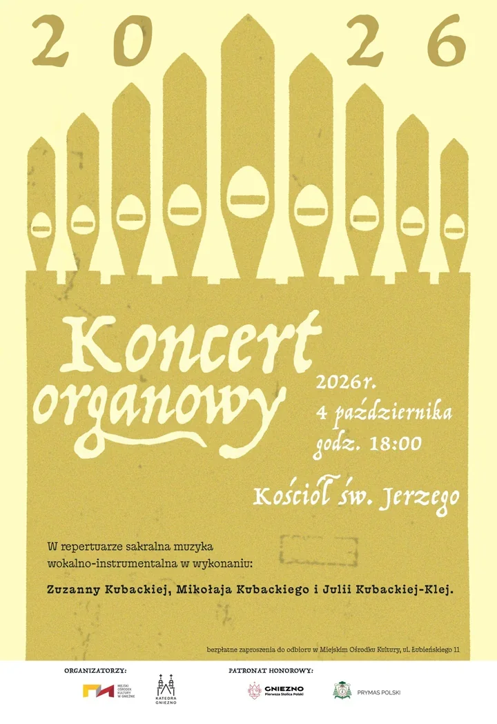 Organy zabrzmią w najstarszej części Gniezna. Koncert już 4 października