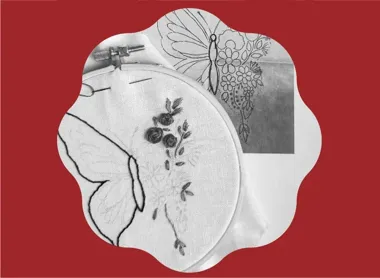 Motyle na kanwie i wiosna pod igłą - gnieźnieński warsztat dla każdego