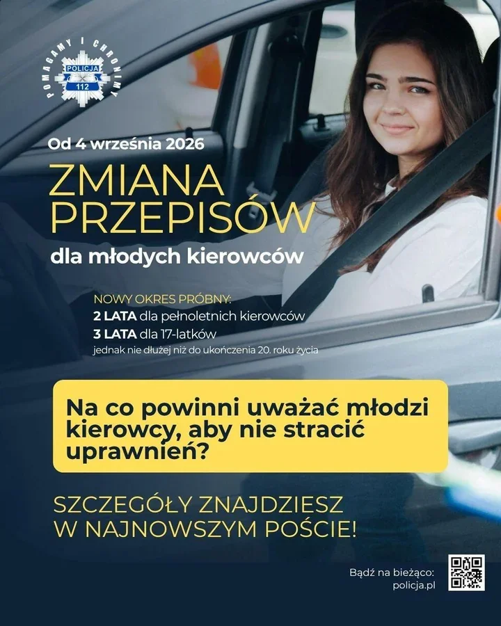 Młodzi kierowcy pod szczególną kontrolą. Za błędy mogą stracić prawo jazdy