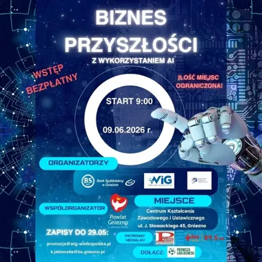 W Gnieźnie szykują konferencję o AI dla firm i praktycznych wdrożeniach