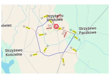 Przejazd między Strzyżewem Paczkowym a Smykowym będzie zamknięty