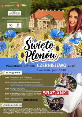 Święto plonów z Brathankami. W Czerniejewie zaplanowano cały dzień atrakcji