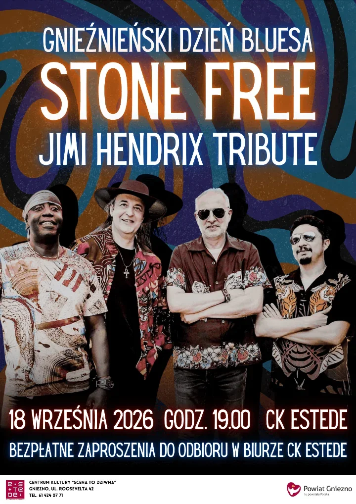 Gitarowy ogień wraca do Gniezna - Hendrix zabrzmi na żywo