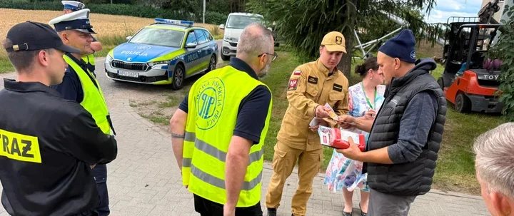 Bezpieczne żniwa 2026 w Gnieźnie - jeden błąd na polu może wywołać pożar