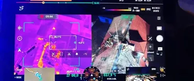 Nocny pożar urzędu w Witkowie i ogień na budowie dawnej cukrowni