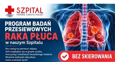 Bezpłatna tomografia płuc w Gnieźnie. Szpital rusza z programem NFZ